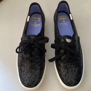 Meds for Kate Spade black sparkle sneakers
